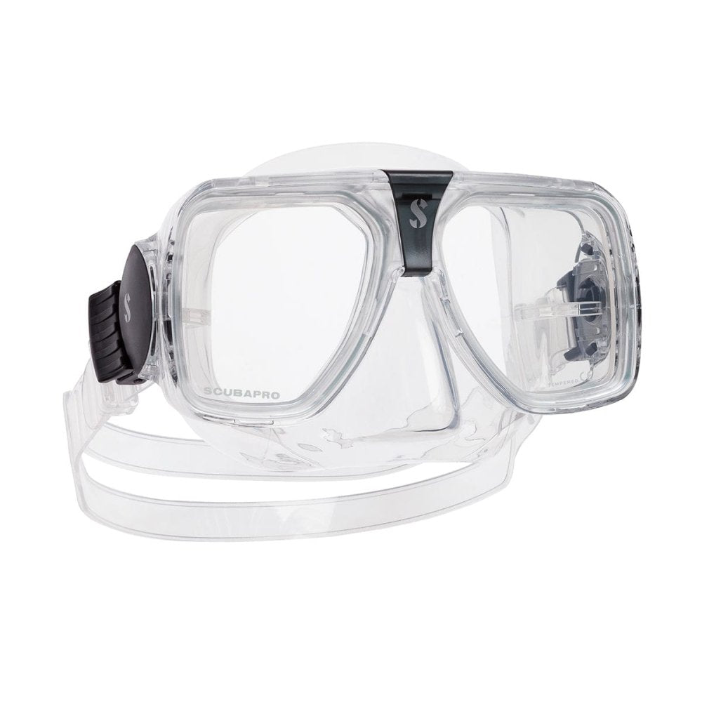 Scubapro Solara Mask - Clear/Gray-Clear Skirt - 1