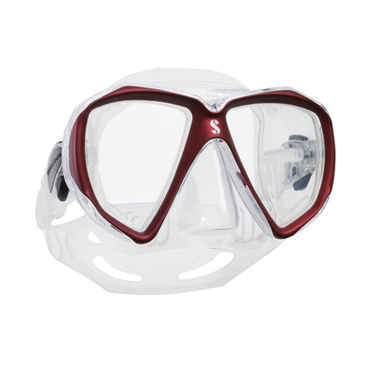 Scubapro Spectra Mask - Red-Clear Skirt - 5