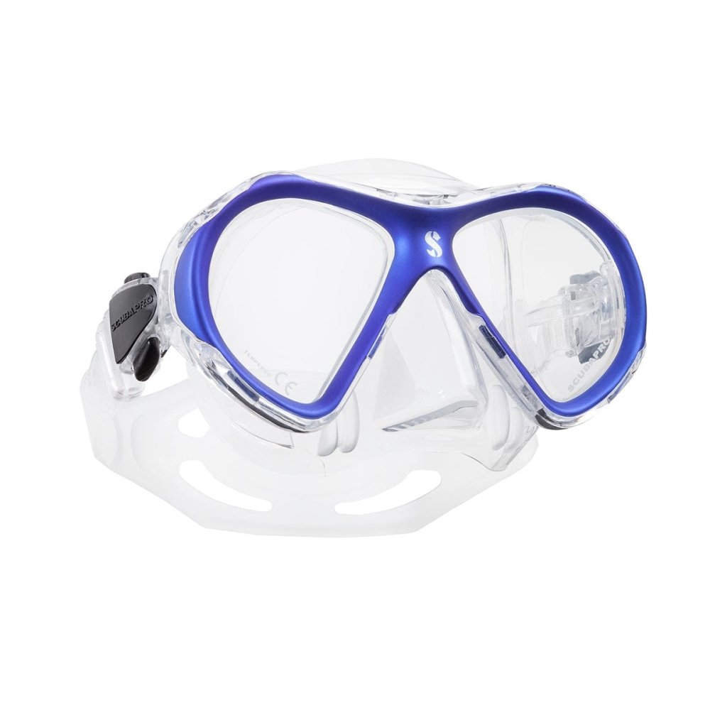 Scubapro Spectra Mini Mask - Blue-Clear Skirt - 1