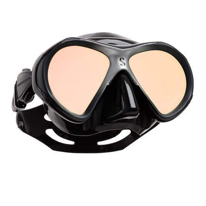 Scubapro Spectra Mini Mask - Black/Silver-Black Skirt - 4