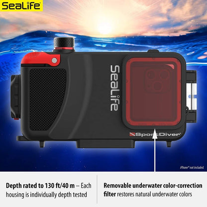 Sealife SportDiver Underwater Housing for iPhone and Android - Sealife SportDiver Underwater Housing for iPhone - 5
