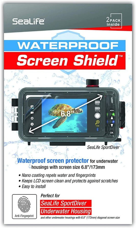 Sealife Screen Shield for SportDiver Housing (2- pk) - Sealife Screen Shield for SportDiver Housing (2- pk) - 1
