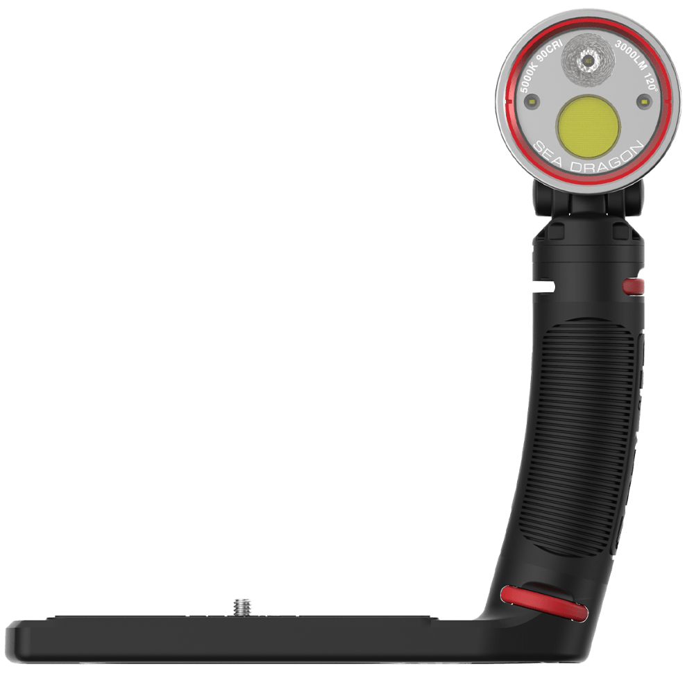 Sealife Sea Dragon Pro Dual Beam 3000 Light - Sealife Sea Dragon Pro Dual Beam 3000 Lumen Light - 2