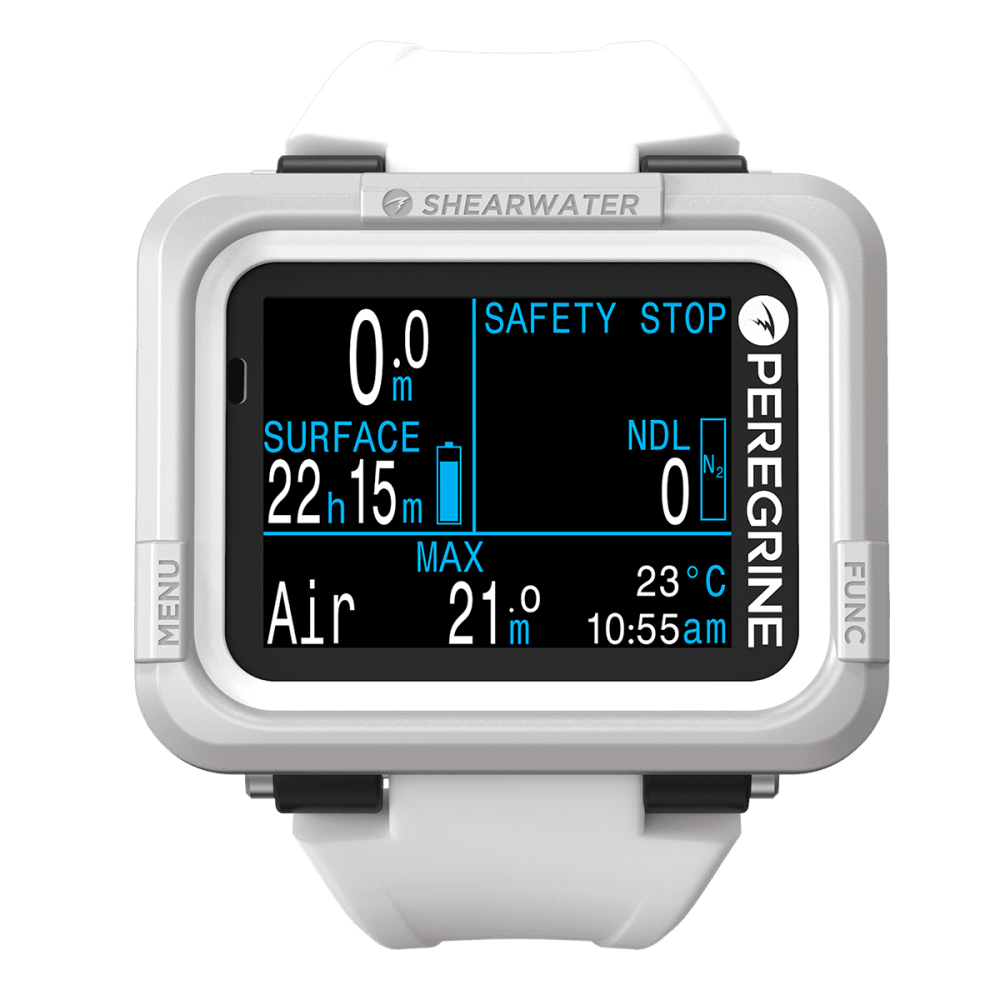 Shearwater Peregrine Adventures Edition Color Dive Computer - Light - 2