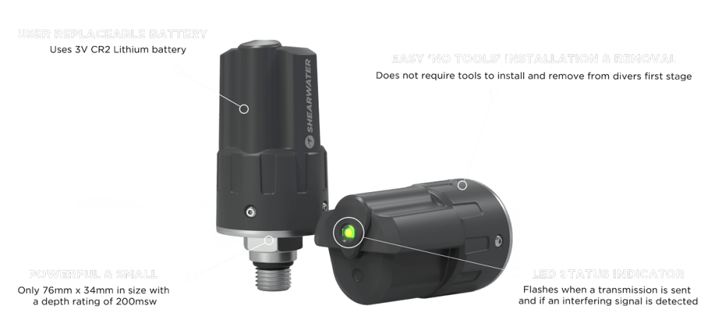 Shearwater Swift Transmitter - Shearwater Swift Transmitter - 3