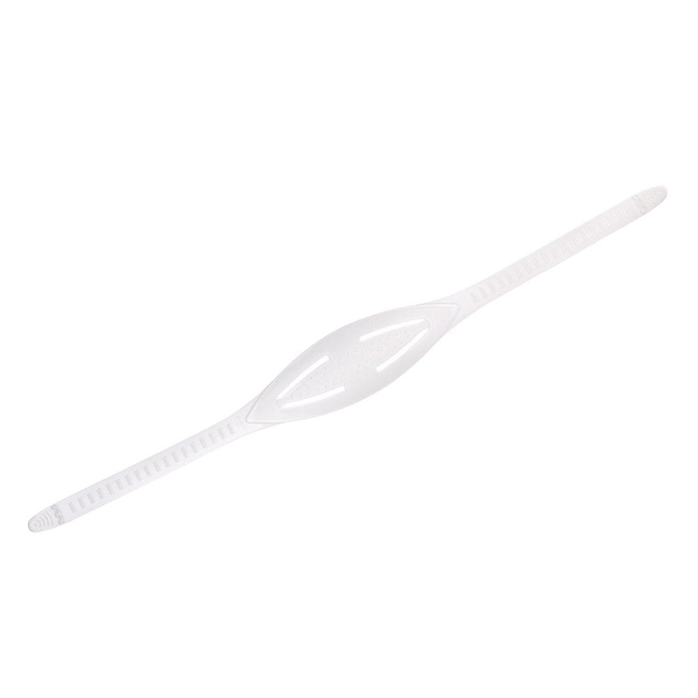 Trident Thin Silicone Mask Strap - Clear - 1