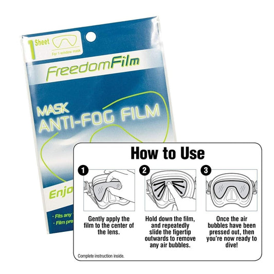Tusa FREEDOM FILM ANTI-FOG All Single Window masks - Tusa FREEDOM FILM ANTI-FOG All Single Window masks - 1